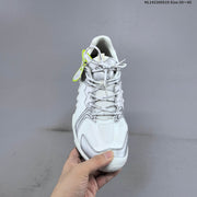 ECCO Biom C-Trail Low-Top Sneakers, White and Silver