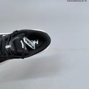 HOKA Bondi 9 Black and White Running Shoes