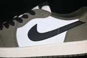 Jordan 1 Low OG Travis Scott Olive Sneakers HQ6998-200