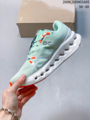 On Cloudsurfer Trail Running Shoes – Mint and Orange