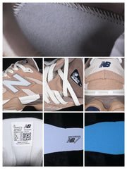 New Balance 9060 U9060ETN Beige Mesh Sneakers