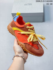 GG-CC Low-Top Retro Racing Sneakers, Color-Block