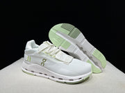 On Cloudnova 2 Sneakers in White and Sage