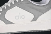 Alo Yoga Recovery Mode Low-Top Sneakers, Grey/White