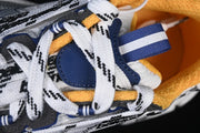 Balenciaga 3XL Extreme Laces Sneakers White Navy Orange