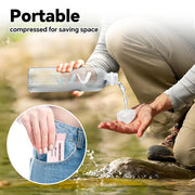 Compressed Towel Tablets – Portable Magic Expanding Towels (30, 90, or 150 Pack)