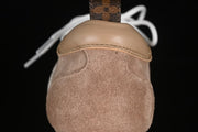 Louis Vuitton Sneakerina Suede Lace-Up Sneakers, Beige