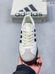 Adidas VL Court Classic Shoes White Navy JI0495