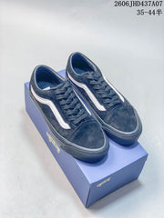Vans Old Skool 36 Low-Top Sneakers, Navy and White