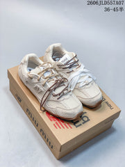 Miu Miu x New Balance 530 SL Sneakers in Beige