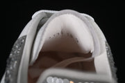 Alexander McQueen White Leather-Style Sneakers with Crystal Heel