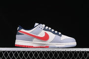 Nike Dunk Low Retro Supreme Gray, Navy and Red DM6868-045