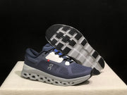 On Cloudstratus 3 Running Shoes in Navy Blue