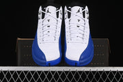 Air Jordan 12 Retro White and Blue Sneakers CT8013-140