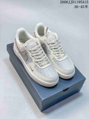 Nike Air Force 1 '07 Low White Reflective Swoosh Sneakers