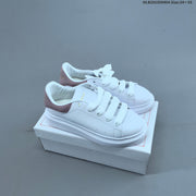 Alexander McQueen Kids Low-Top Sneakers with Hook-and-Loop Straps