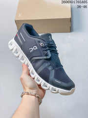 On Cloud 5 Sneakers, Charcoal and White, 06ND1765A05