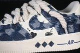 Nike Air Force 1 '07 Low ACE Denim Sneakers FB0607-909