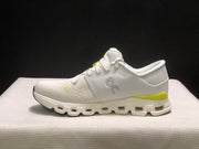 On Cloud X 4 Sneakers, White and Yellow