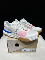 On The Roger Advantage Pro Tennis Shoes, White Blue Pink