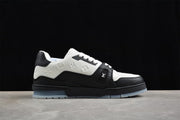 Louis Vuitton Trainer Sneaker Black White