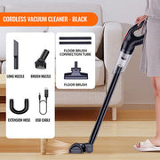 Cordless Handheld Vacuum Cleaner – High-Power, Anti-Mite, Multi-Surface, USB Rechargeable