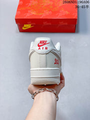Nike Air Force 1 Low Year of the Horse White Sneakers CS5288-726