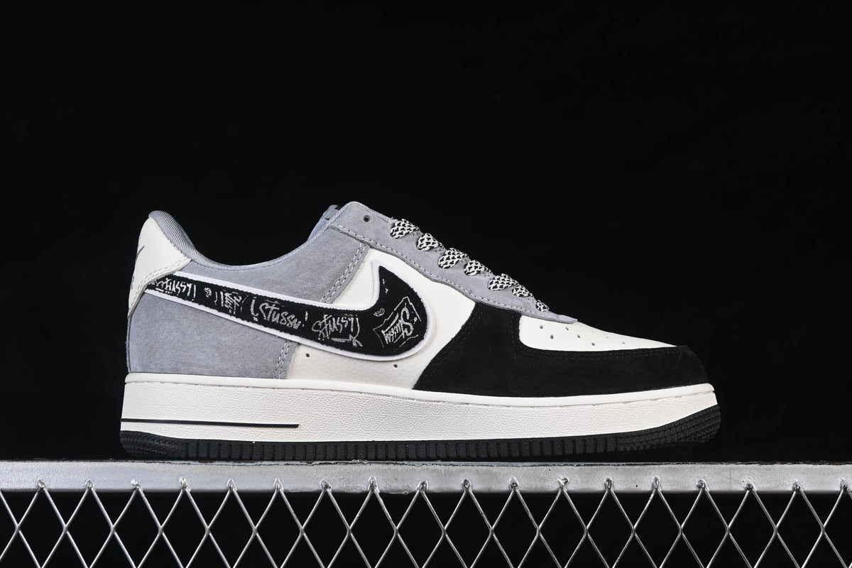 Nike Air Force 1 '07 Low Black White Grey Sneakers SS1979-013