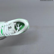 On Cloudrunner 3 Max Running Shoes White Green