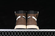 Travis Scott x Air Jordan 1 High OG Sneakers Brown White CD4487-001