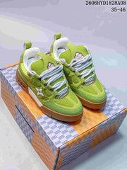 Louis Vuitton Trainer Sneaker in Lime Green