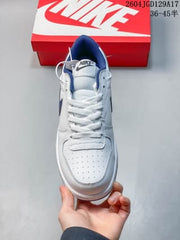 Nike Big Low White Blue Low-Top Sneakers 355152