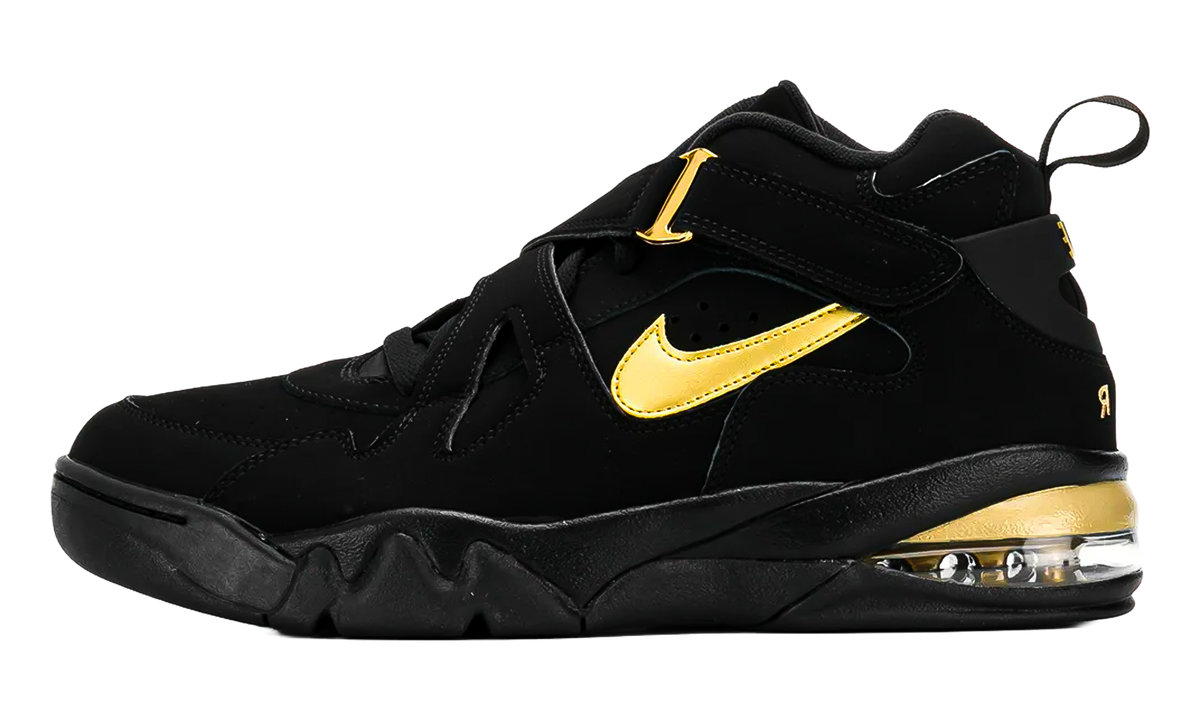 Air Force Max Charles Barkley "BLACK / METALLIC GOLD" AJ7922 001