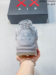 Jordan Air Jordan 4 Retro Grey Mid-Top Sneakers HV0823-108