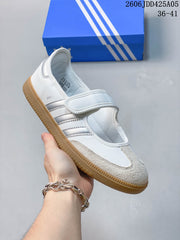 Adidas Samba OG White Strap Sneakers JQ8554