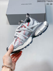 Balenciaga Phantom Sneakers White Silver Red 542390ASWTQ