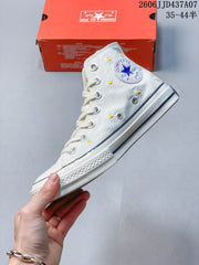 Converse Chuck Taylor All Star 1970s Daisy Embroidered High-Top Sneakers