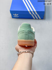 adidas Originals Samba Low-Top Sneakers, Mint Green/White, KH8706