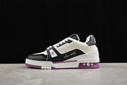 Louis Vuitton LV Trainer Sneaker White Purple