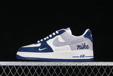 Nike Air Force 1 '07 Low Sneakers White Gray Blue HM3703-161
