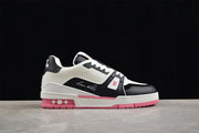 Louis Vuitton LV Trainer Sneaker White Pink