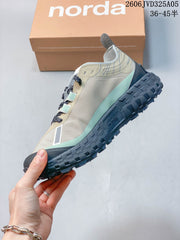 Norda 001 Trail Running Shoes Beige Mint