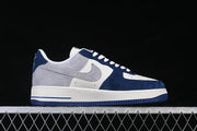 Nike Air Force 1 '07 Low Sneakers White Gray Blue HM3703-161