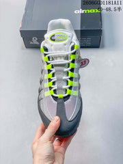 Nike Air Max 95 OG Grey and Volt Sneakers