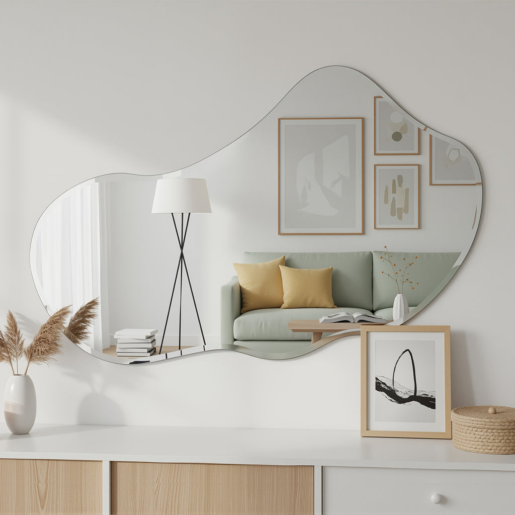 Furnbar Irregular Wall Mirror, 22\