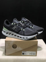 On Cloudsurfer Running Shoes in Iron Black