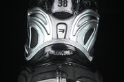 Balenciaga Runner Sneakers Black Silver W3RMU1100