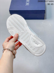 Dior Low-Top Sneakers in White, Style 06GDD374A04