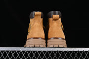 Timberland TB10078 Mid-Top Lace-Up Boots in Wheat