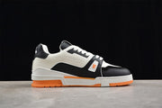 Louis Vuitton LV Trainer Sneaker White Orange
